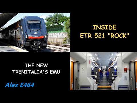 INSIDE ROCK - THE NEW TRENITALIA'S EMU HITACHI #LAMUSICASTACAMBIANDO