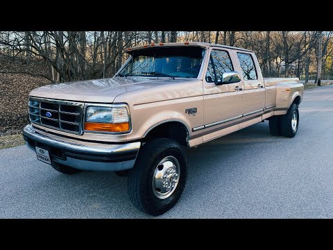 Start and Test Drive: 1997 Ford F-350 7.3L Powerstroke Dually - 125k Miles (A50948)