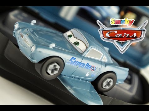 Disney Pixar Cars Finn McMissile Smoby Customiz Box Flash McQueen Les Bagnoles Jouet Toy Review Video