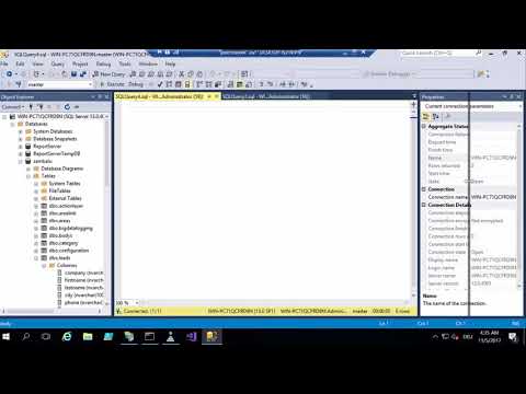 SQL Server Management Studio