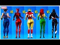 Fortnite 'PARTY HIPS' Emote BUT Every Second is a DIFFERENT FEMALE Character.. (100% SYNC) 😍❤️