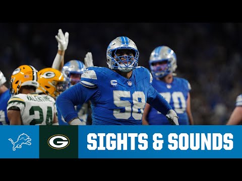 Penei Sewell mic'd up | Extended Sights and Sounds: Lions vs. Packers | 2024 NFL Season Week 14
