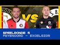 EDIVISIE | Speelronde 5: Feyenoord - Excelsior