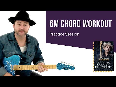 🎸 6m Chord Workout - Practice Session - Guitar Lesson - Matthew Lee