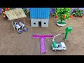 DIY How To Make Cow Shed House Of Animal Horse House Cow Shed Mini Hand Pump Minifarmer632