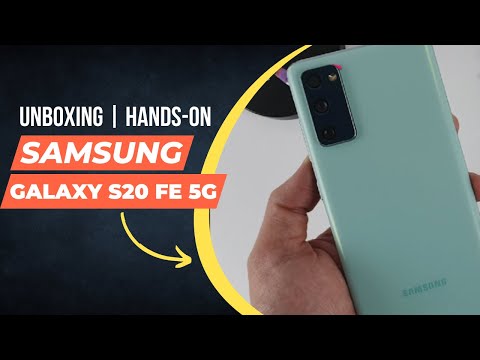 Samsung Galaxy S20 FE 5G Unboxing & First Impressions | Samsung Galaxy S20 FE 5G in 2023