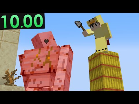 Minecraft'ı 10 Dakikada Tamamen Bitirmeye Çalışıyoruz!