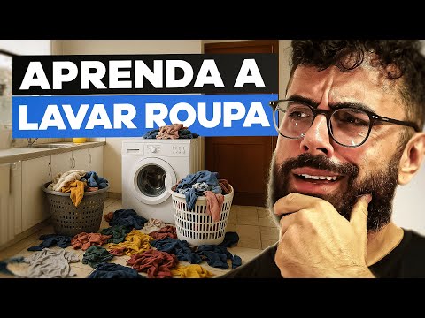 como LAVAR ROUPAS na MÁQUINA DE LAVAR | dicas para morar sozinho 005