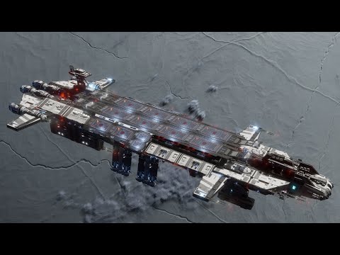 Fleet carrier incoming! - Elite Dangerous