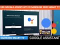 How to setup Google Assistant in Samsung TV⚡ Control your Samsung Smart TV with Google Voice command