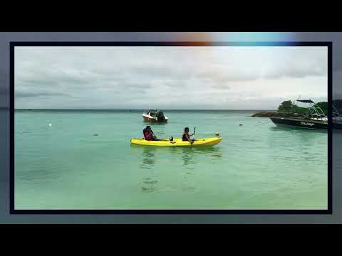 🚣 Shamini & Sharini’s Maldives Kayaking Fun! 🌊💦