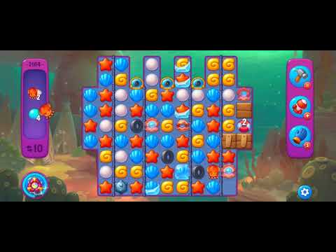 Fishdom Super Hard Level 2164 (with Double Super Lightning) @choraelmin