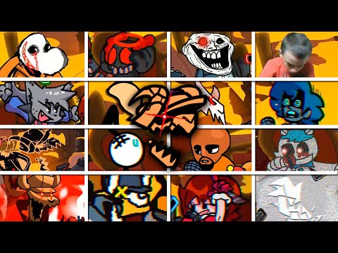 Genocide but everytime it is the Opponent's turn the mod changes - Friday Night Funkin'