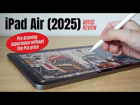 Artist Review: iPad Air 7 (2025) vs M4 iPad Pro (2024)