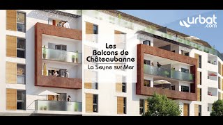 preview picture of video 'Les Balcons de Chateaubanne - Programme Immobilier Neuf La Seyne-sur-Mer (83500) - URBAT Toulon'