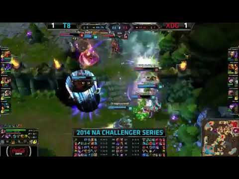 T8 VS XDG Game 3 Highlights   2014 NA CS Summer Playoff HQ