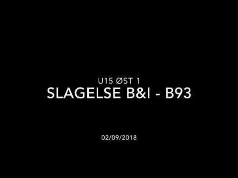 U15 Øst 1: Slagelse B&I - B93, 2-4 (Highlights)