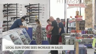 East Texas gun store sees 'historic' increase in sales