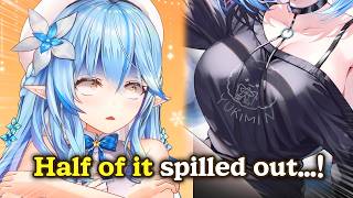 【ENG Subs】"Half of it spilled out..." Lamy Struggles (Hololive)