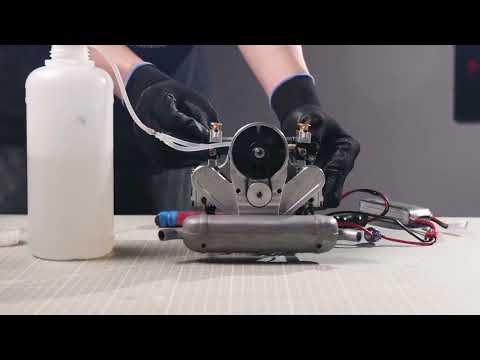 TOYAN ENGINE FS-B400 14cc Flat-Four Engine Horizontal Opposed 4 Cylinder #enginediyshop #engine #v8