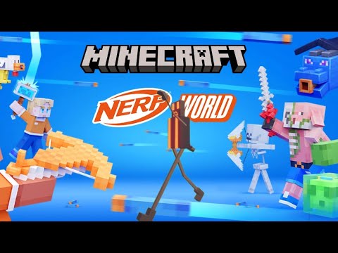 KlankerKing - I have a Epic Nerf battle in Minecraft