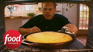 Alton’s Creamed Corn Cornbread | Good Eats | Food Network