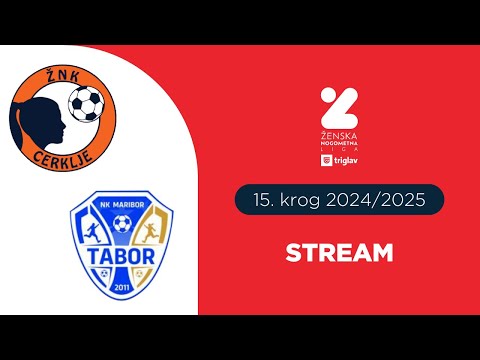 NK Cerklje - MB Tabor  | 15. krog ŽNL Triglav  | Stream