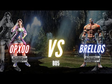 [Tekken 7] Brellos (Fahkumram) vs 0px0 || 「クレーズィー」 (Julia)