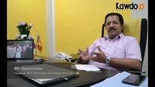 preview picture of video 'W. U. Seneviratne & Company (Pvt) Ltd - Kawdoco Review'