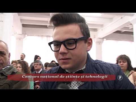 (P) Concurs naţional de ştiinţe şi tehnologii