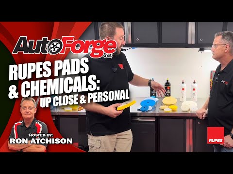 RUPES Pads & Chemicals: Up Close & Personal | Autoforge.net
