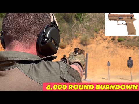 Sig M18 6,000 Round BURNDOWN