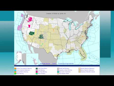 July 9, 2014 Weather Xtreme Video - Afternoon Edition