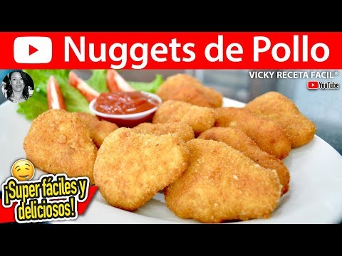 NUGGETS DE POLLO | #VickyRecetaFacil Video