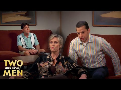 Charlie Reaches New Relationship Heights | Two and a Half Men