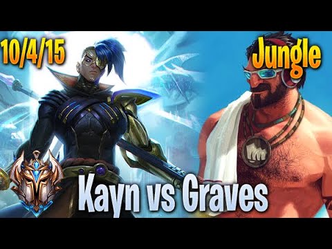 Kayn Jungle vs Graves - NA Challenger