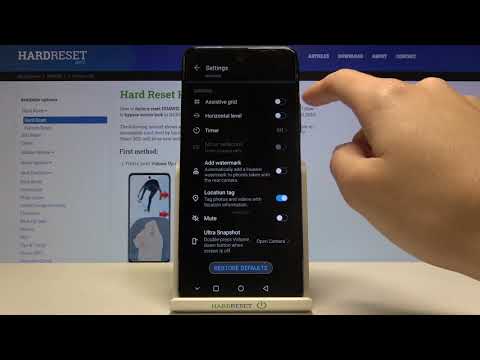 How to Use Camera Location Tags in HUAWEI P Smart 2021 – Turn On Camera Tags