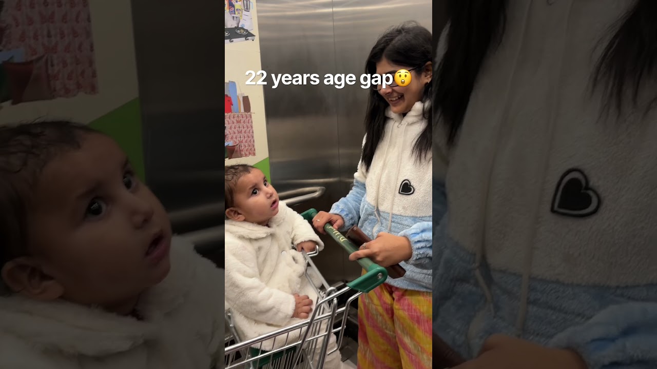 22year age gap🫨#shorts#shortsfeed#mydaughter #cutebaby