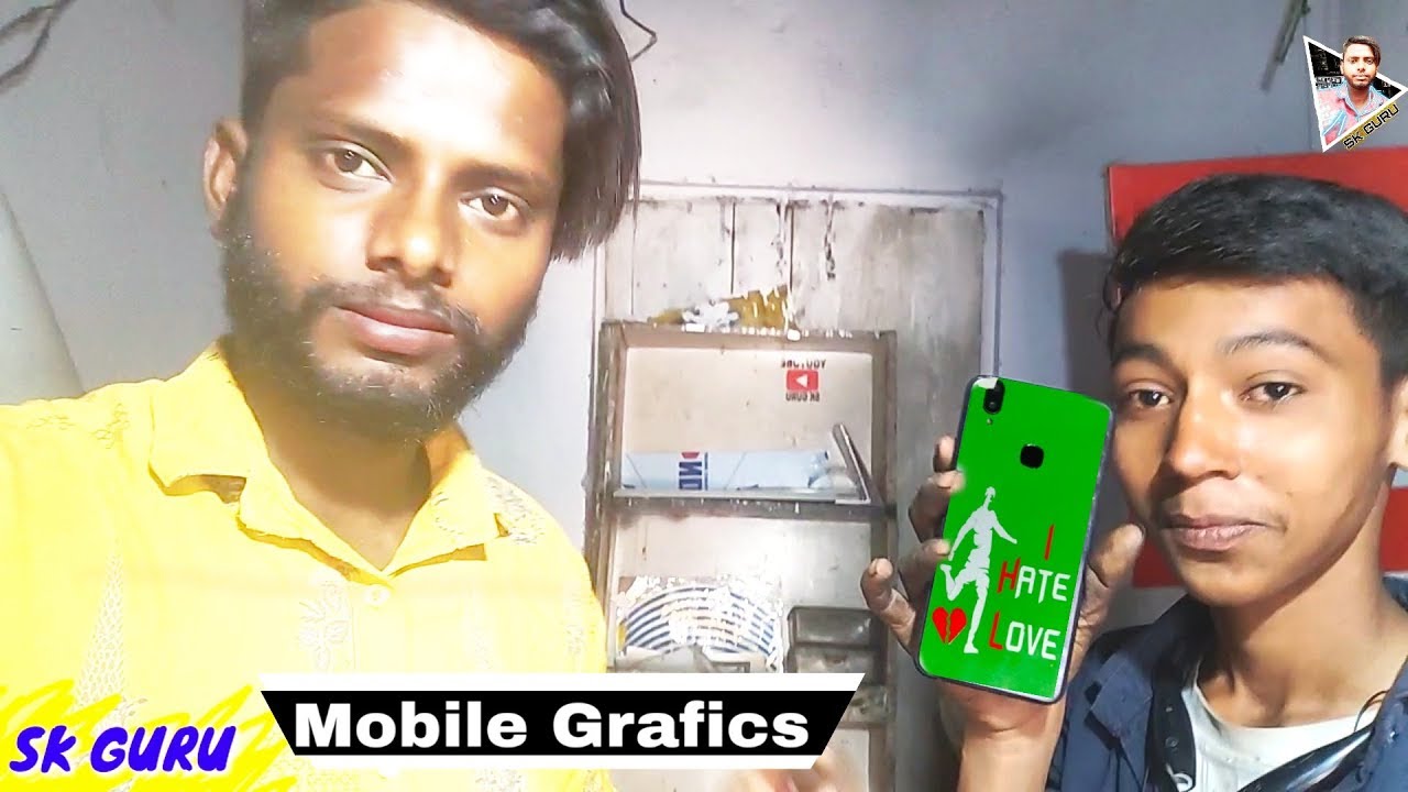 New sticker I HATE Love on mobile  phone