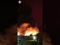 Brand verwoest bedrijfspand | #shorts