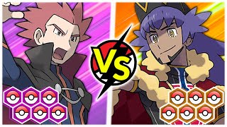Champion Lance vs Champion Leon Pokemon Battle!