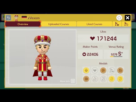 These are some really cool levels xVexom!! – SMM2