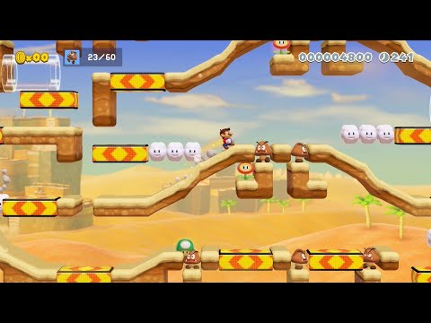 Super Mario Maker 2 - ,full automatic level dont move by unäD - No Commentary