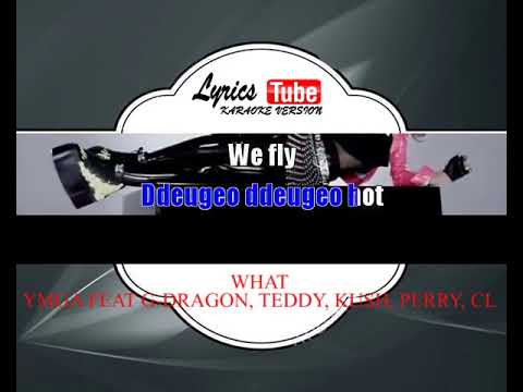 Karaoke Music YMGA FEAT G DRAGON, TEDDY, KUSH, PERRY, CL - WHAT (KOREA POP)