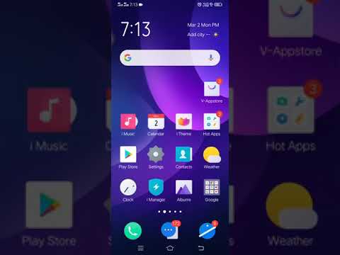 How to hide Apps in Vivo S1
