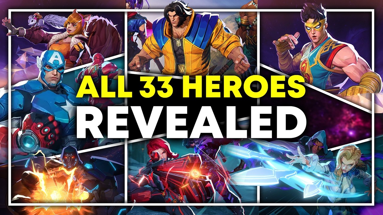 EVERY HERO REVEALED | Wolverine, Black Widow, & MORE | Complete Marvel Rival Trailer Breakdown