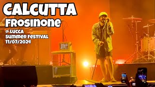 Calcutta - FROSINONE Live @ Lucca Summer Festival 11 luglio 2024 - LSF24
