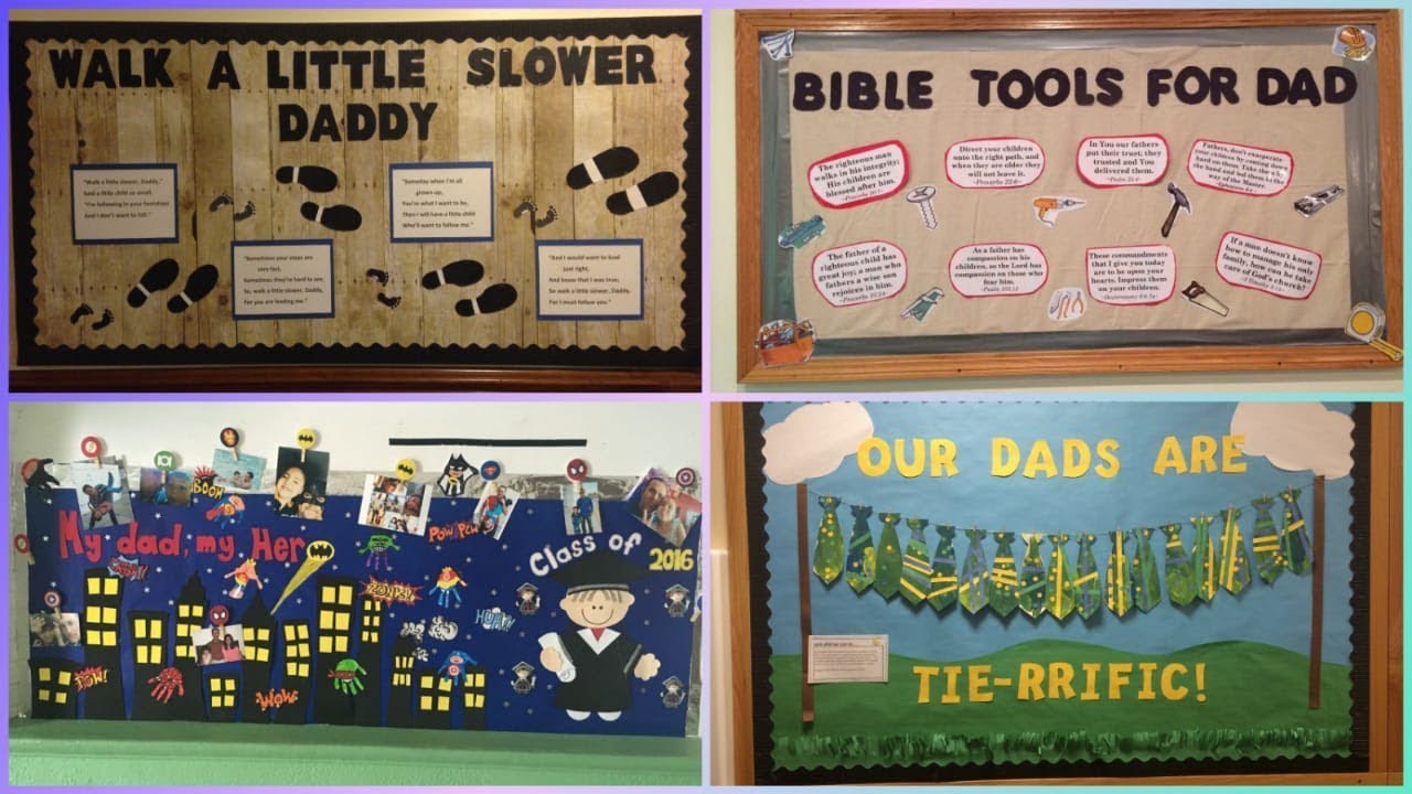 Watch video Father's day school display board ideas || Father's day notice board ideas for school Now Father's day school display board ideas || Father's day notice board ideas for school