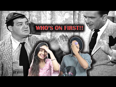 INDIANS first time reaction to Who's on First - Abbott & Costello
