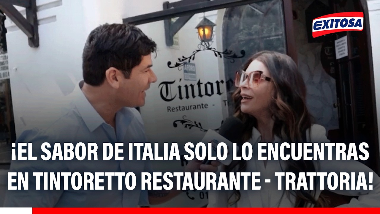 🔴🔵 ¡El sabor de Italia solo lo encuentras en Tintoretto restaurante - Trattoria!